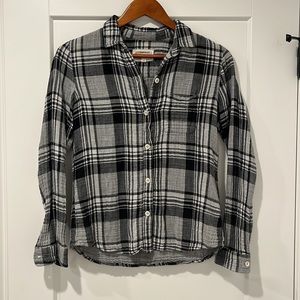 Current/Elliott Plaid Button Down